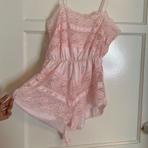 Vintage Texsheen Teddy Bodysuit - S